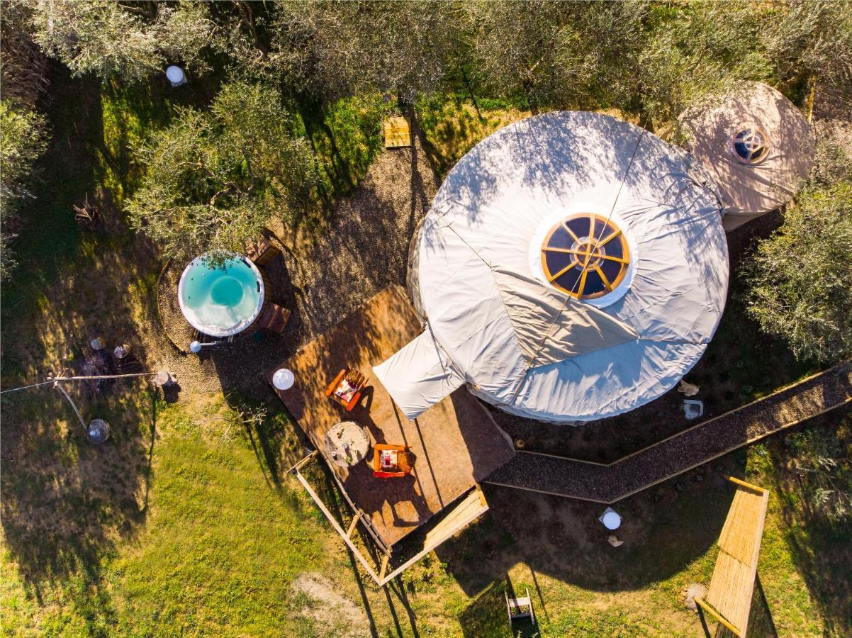 2 Cuori E 1 Yurta Glamping In Tuscany - Adults Only Asciano Eksteriør bilde