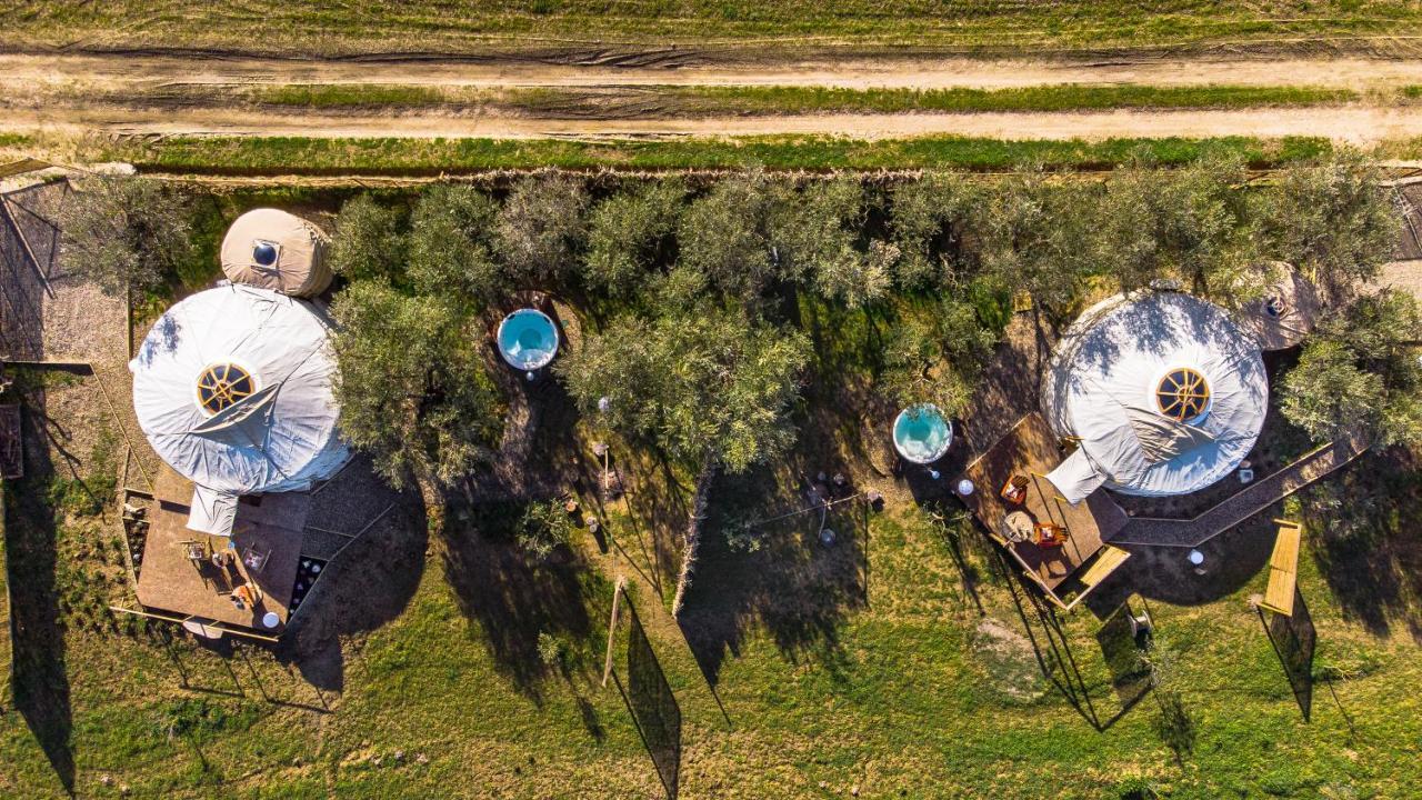 2 Cuori E 1 Yurta Glamping In Tuscany - Adults Only Asciano Eksteriør bilde